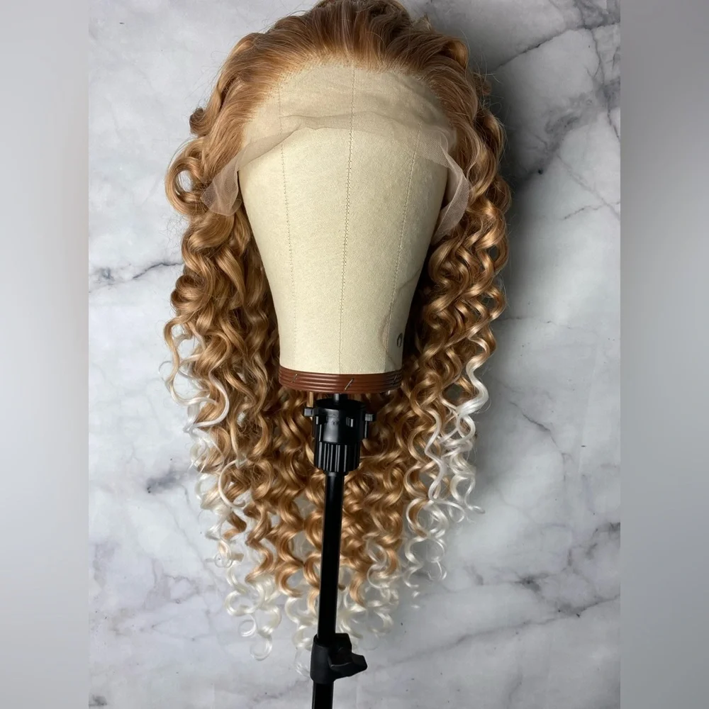 Blonde Highlight Lace Front Wig